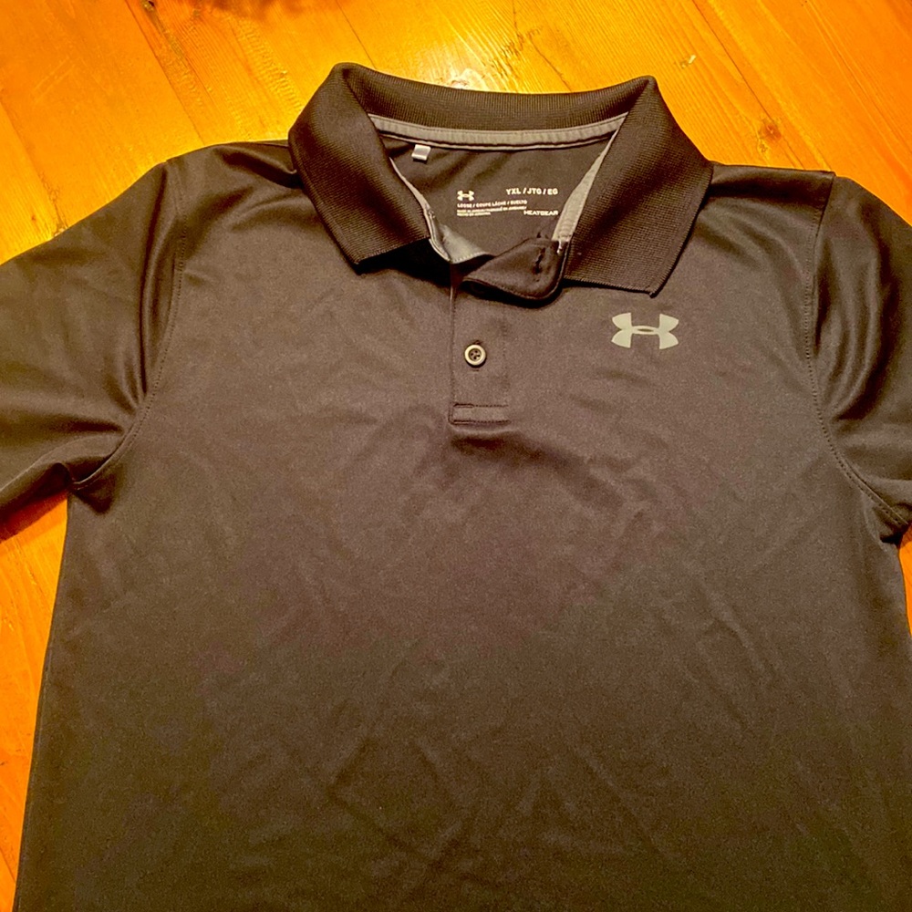 Under Armour boys Heatgear polo
